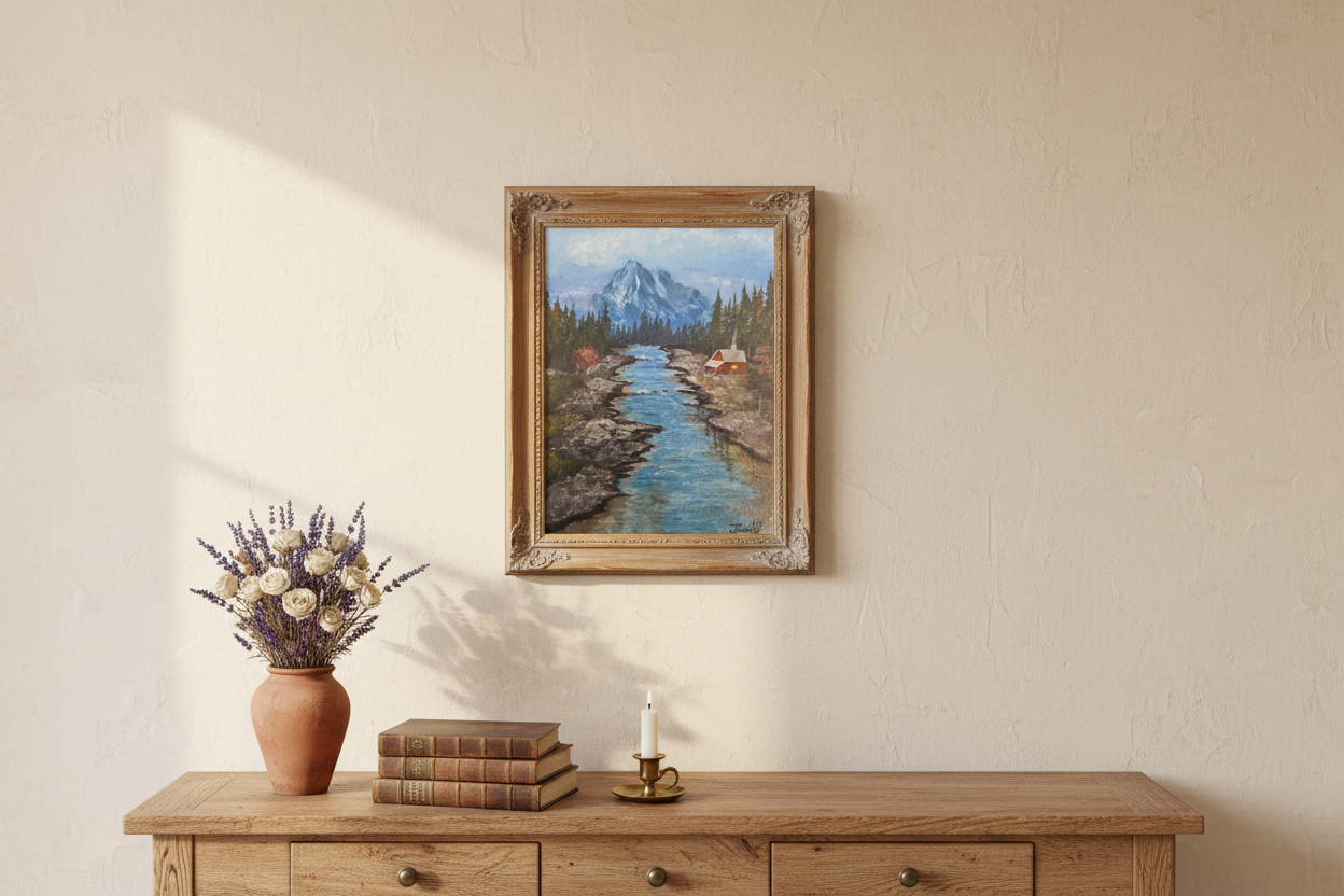 Mountain Landscape – French Country Corrected